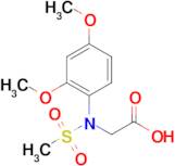 N-(2,4-dimethoxyphenyl)-N-(methylsulfonyl)glycine