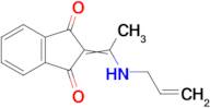 2-(1-(Allylamino)ethylidene)-1H-indene-1,3(2H)-dione