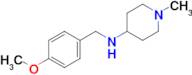 N-(4-methoxybenzyl)-1-methylpiperidin-4-amine