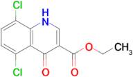 Ethyl 5,8-dichloro-4-oxo-1,4-dihydroquinoline-3-carboxylate