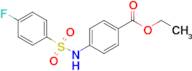 Ethyl 4-((4-fluorophenyl)sulfonamido)benzoate