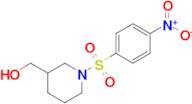 (1-((4-Nitrophenyl)sulfonyl)piperidin-3-yl)methanol