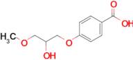 4-(2-Hydroxy-3-methoxypropoxy)benzoic acid