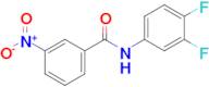 N-(3,4-difluorophenyl)-3-nitrobenzamide