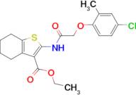 Ethyl 2-(2-(4-chloro-2-methylphenoxy)acetamido)-4,5,6,7-tetrahydrobenzo[b]thiophene-3-carboxylate