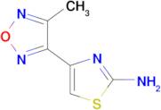 4-(4-Methyl-1,2,5-oxadiazol-3-yl)thiazol-2-amine