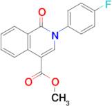 Methyl 2-(4-fluorophenyl)-1-oxo-1,2-dihydroisoquinoline-4-carboxylate