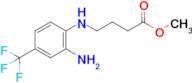 Methyl 4-((2-amino-4-(trifluoromethyl)phenyl)amino)butanoate