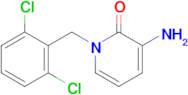 3-Amino-1-(2,6-dichlorobenzyl)pyridin-2(1H)-one