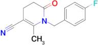 1-(4-Fluorobenzyl)-2-methyl-6-oxo-1,4,5,6-tetrahydropyridine-3-carbonitrile