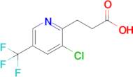 3-(3-Chloro-5-(trifluoromethyl)pyridin-2-yl)propanoic acid