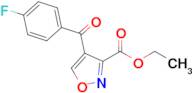 Ethyl 4-(4-fluorobenzoyl)isoxazole-3-carboxylate