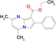 Ethyl 2,4-dimethyl-7-phenylpyrrolo[1,2-a]pyrimidine-8-carboxylate