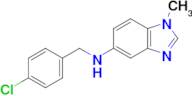 N-(4-chlorobenzyl)-1-methyl-1H-benzo[d]imidazol-5-amine