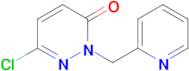 6-Chloro-2-(pyridin-2-ylmethyl)pyridazin-3(2H)-one