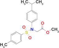 Methyl N-(4-isopropylphenyl)-N-tosylglycinate