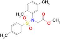 Methyl N-(2,5-dimethylphenyl)-N-tosylglycinate