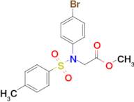 Methyl N-(4-bromophenyl)-N-tosylglycinate