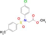 Methyl N-(4-chlorophenyl)-N-tosylglycinate