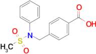 4-((N-phenylmethylsulfonamido)methyl)benzoic acid