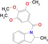 (2-Methylindolin-1-yl)(3,4,5-trimethoxyphenyl)methanone