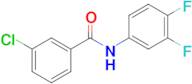 3-Chloro-N-(3,4-difluorophenyl)benzamide