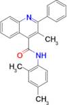 N-(2,4-dimethylphenyl)-3-methyl-2-phenylquinoline-4-carboxamide