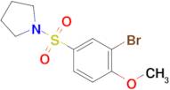 1-((3-Bromo-4-methoxyphenyl)sulfonyl)pyrrolidine