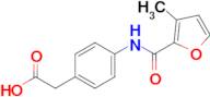 2-(4-(3-Methylfuran-2-carboxamido)phenyl)acetic acid