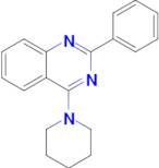 2-Phenyl-4-(piperidin-1-yl)quinazoline