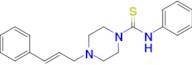 4-Cinnamyl-N-phenylpiperazine-1-carbothioamide