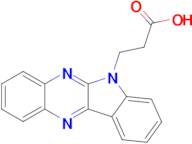 3-(6H-indolo[2,3-b]quinoxalin-6-yl)propanoic acid