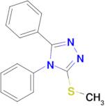 3-(Methylthio)-4,5-diphenyl-4H-1,2,4-triazole