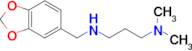 N1-(benzo[d][1,3]dioxol-5-ylmethyl)-N3,N3-dimethylpropane-1,3-diamine