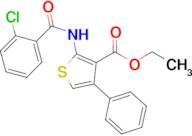 Ethyl 2-(2-chlorobenzamido)-4-phenylthiophene-3-carboxylate