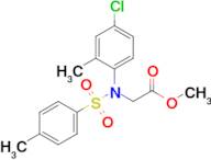 Methyl N-(4-chloro-2-methylphenyl)-N-tosylglycinate