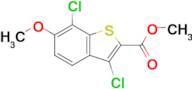 Methyl 3,7-dichloro-6-methoxybenzo[b]thiophene-2-carboxylate