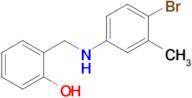 2-(((4-Bromo-3-methylphenyl)amino)methyl)phenol