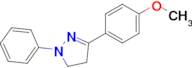 3-(4-Methoxyphenyl)-1-phenyl-4,5-dihydro-1H-pyrazole