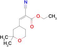 Ethyl (Z)-2-cyano-3-(2,2-dimethyltetrahydro-2H-pyran-4-yl)acrylate