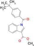 Methyl 1-(4-(tert-butyl)benzoyl)-1H-indole-3-carboxylate