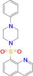 8-((4-Phenylpiperazin-1-yl)sulfonyl)quinoline