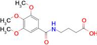 4-(3,4,5-Trimethoxybenzamido)butanoic acid