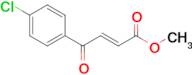 Methyl (E)-4-(4-chlorophenyl)-4-oxobut-2-enoate