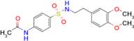 N-(4-(N-(3,4-dimethoxyphenethyl)sulfamoyl)phenyl)acetamide