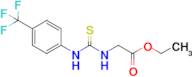 Ethyl ((4-(trifluoromethyl)phenyl)carbamothioyl)glycinate