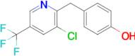 4-((3-Chloro-5-(trifluoromethyl)pyridin-2-yl)methyl)phenol