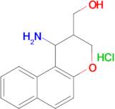 (1-Amino-2,3-dihydro-1H-benzo[f]chromen-2-yl)methanol hydrochloride