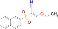 (E)-3-ethoxy-2-(naphthalen-2-ylsulfonyl)acrylonitrile