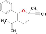 2-Ethynyl-2-methyl-6-phenyl-5-(prop-1-en-2-yl)tetrahydro-2H-pyran